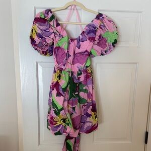 Express Pink and Purple Dress